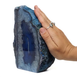 2.64kg Blue Agate Crystal Lamp L338 7 2.64kg Blue Agate Crystal Lamp L338 | Himalayan Salt Factory