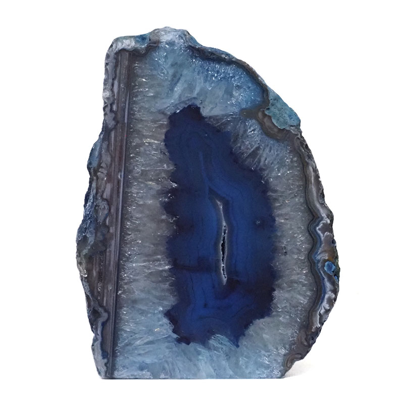 2.64kg Blue Agate Crystal Lamp L338 3 2.64kg Blue Agate Crystal Lamp L338 | Himalayan Salt Factory