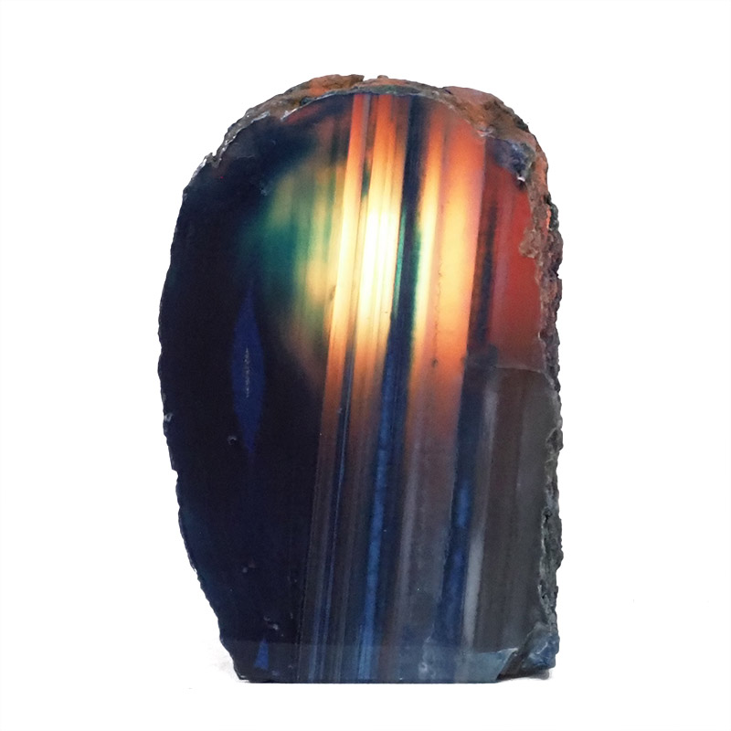 1.65kg Blue Agate Crystal Lamp L342 4 1.65kg Blue Agate Crystal Lamp L342 | Himalayan Salt Factory