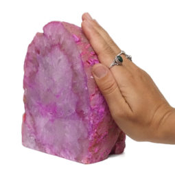 2.75kg Pink Agate Crystal Lamp L345 7 2.75kg Pink Agate Crystal Lamp L345 | Himalayan Salt Factory