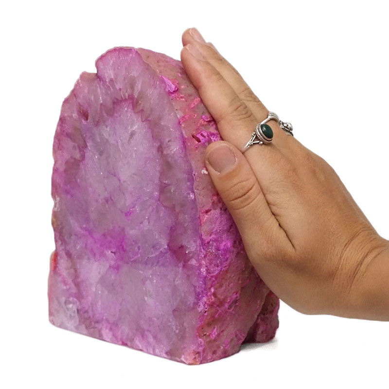 2.75kg Pink Agate Crystal Lamp L345 5 2.75kg Pink Agate Crystal Lamp L345 | Himalayan Salt Factory