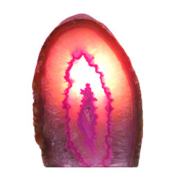 1.71kg Pink Agate Crystal Lamp L348 6 1.71kg Pink Agate Crystal Lamp L348 | Himalayan Salt Factory