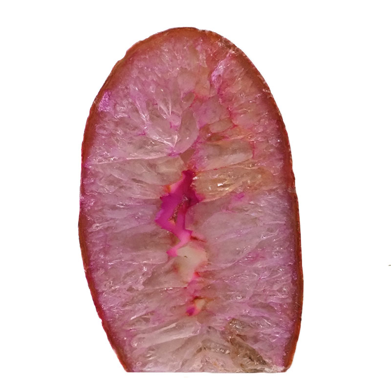 1.88kg Pink Agate Crystal Lamp L349 3 1.88kg Pink Agate Crystal Lamp L349 | Himalayan Salt Factory
