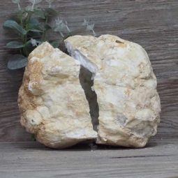 Natural Calcite Geode Pair N2014 | Himalayan Salt Factory