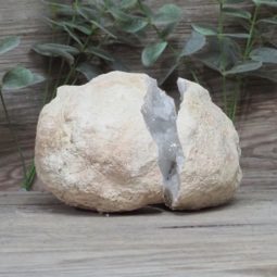 Natural Calcite Geode Pair S1224 | Himalayan Salt Factory