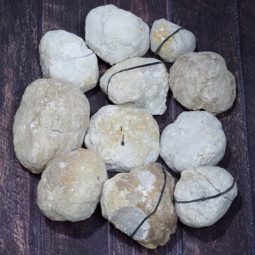 5kg Natural Calcite Geode Druze Pieces Parcel S1216 | Himalayan Salt Factory