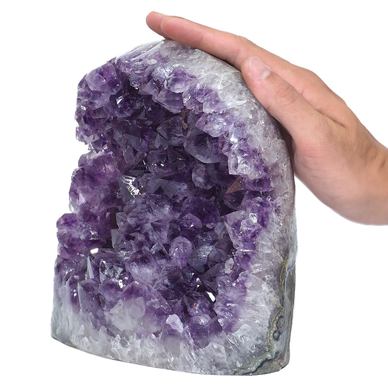 4.8kg Amethyst Polished Crystal Geode Specimen DR454 4 Amethyst-Polished-Crystal-Geode-Specimen-DR454 | Himalayan Salt Factory