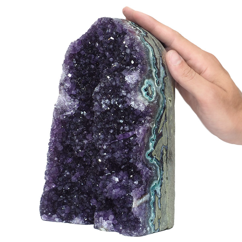 4.9kg Amethyst Polished Crystal Geode Specimen DR456 4 Amethyst-Polished-Crystal-Geode-Specimen-DR456 | Himalayan Salt Factory