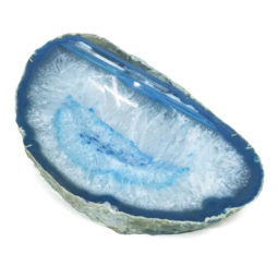 Blue Agate Crystal Bowl DN1790 | Himalayan Salt Factory