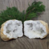 Natural-Calcite-Geode-Pair-S1241 | Himalayan Salt Factory