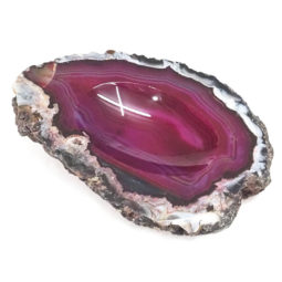 Pink Agate Crystal Bowl DN1785 | Himalayan Salt Factory
