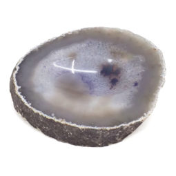 Purple Agate Crystal Bowl DN1780 | Himalayan Salt Factory