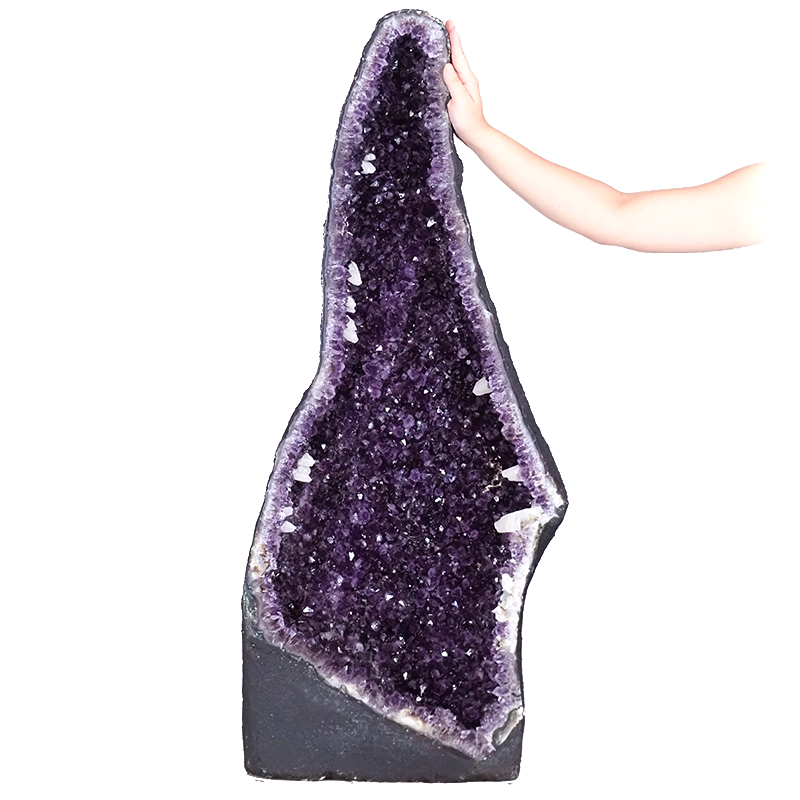 63kg Amethyst Cathedral Geode - A Grade BOX57 4 Amethyst Cathedral Geode - A Grade BOX57 | Himalayan Salt Factory