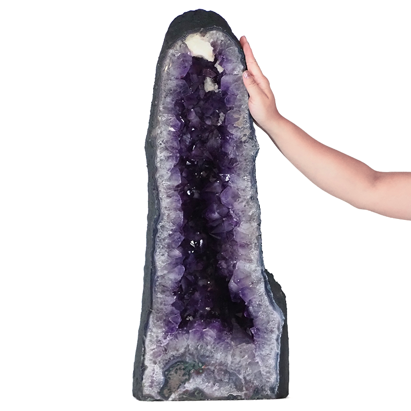 43.55kg Amethyst Cathedral Geode - A Grade DS2423 4 Amethyst Geode DS2423 | Himalayan Salt Factory
