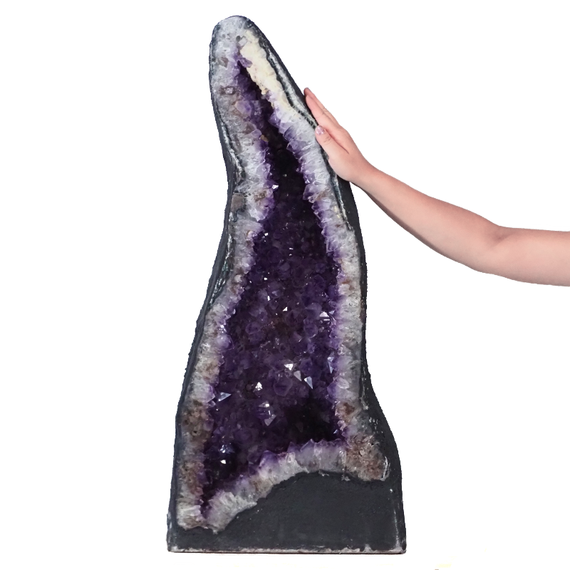 55.32kg Amethyst Cathedral Geode - A Grade DS2427 4 Amethyst Geode DS2427 | Himalayan Salt Factory