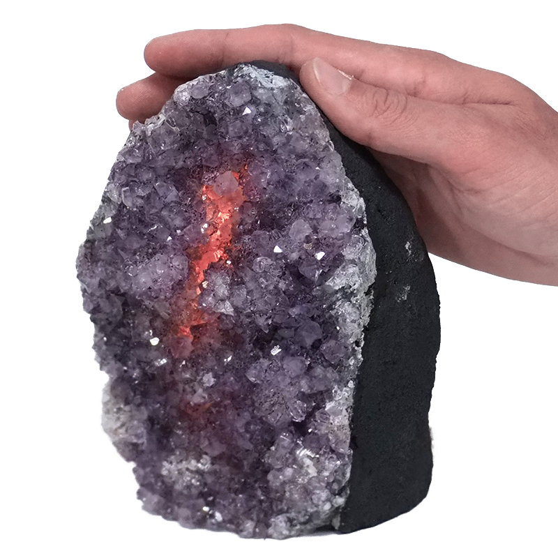 2.15kg Natural Amethyst Crystal Lamp DB583 5 Natural Amethyst Crystal Lamp DB583 | Himalayan Salt Factory