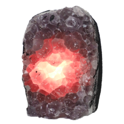 Natural Amethyst Crystal Lamp DB586 | Himalayan Salt Factory