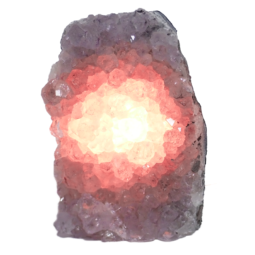 Natural Amethyst Crystal Lamp DB587 | Himalayan Salt Factory