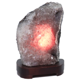 Amethyst-Crystal-Lamp-With-Timber-Base-DB589 | Himalayan Salt Factory