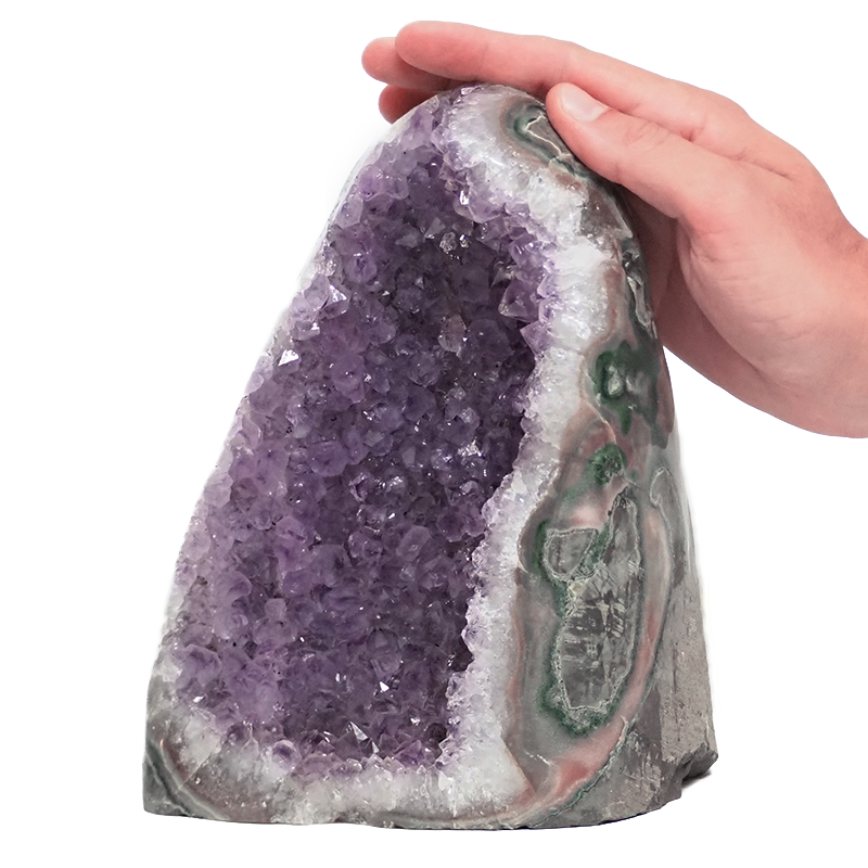 4.8kg Amethyst Polished Crystal Geode Specimen DR464 4 Amethyst Polished Crystal Geode Specimen DR464 | Himalayan Salt Factory