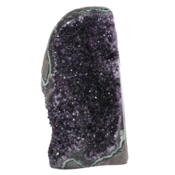 Amethyst Polished Crystal Geode Specimen DR466 | Himalayan Salt Factory