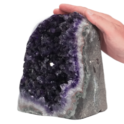 7kg Amethyst Polished Crystal Geode Specimen DR467 5 Amethyst Polished Crystal Geode Specimen DR467 | Himalayan Salt Factory