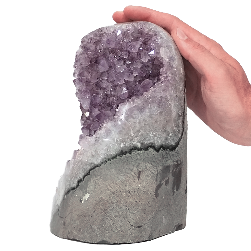 4.95kg Amethyst Polished Crystal Geode Specimen DR469 4 Amethyst Polished Crystal Geode Specimen DR469 | Himalayan Salt Factory