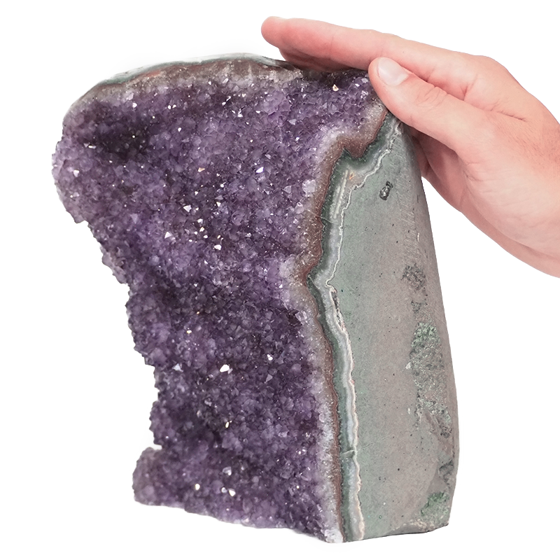 5.45kg Amethyst Polished Crystal Geode Specimen DR473 4 Amethyst Polished Crystal Geode Specimen DR473 | Himalayan Salt Factory