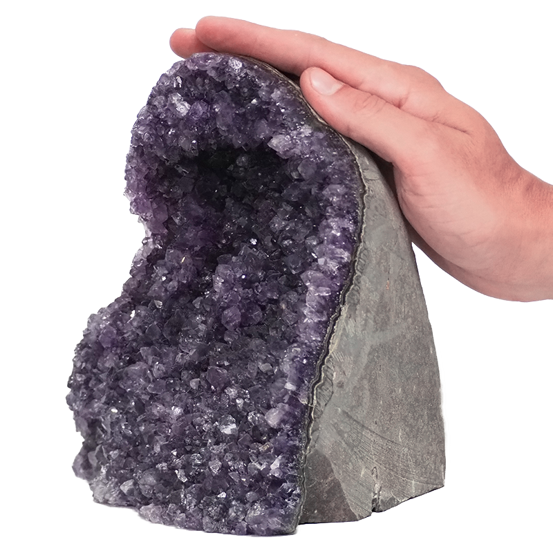 5kg Amethyst Polished Crystal Geode Specimen DR477 4 Amethyst Polished Crystal Geode Specimen DR477 | Himalayan Salt Factory