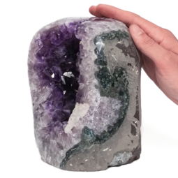 5.5kg Amethyst Polished Crystal Geode Specimen DS2384 5 Amethyst Polished Crystal Geode Specimen DS2384 | Himalayan Salt Factory