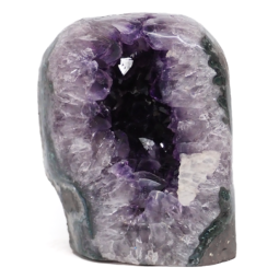 Amethyst Polished Crystal Geode Specimen DS2384 | Himalayan Salt Factory
