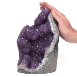 5.7kg Amethyst Polished Crystal Geode Specimen DS2393 5 Amethyst Polished Crystal Geode Specimen DS2393 | Himalayan Salt Factory