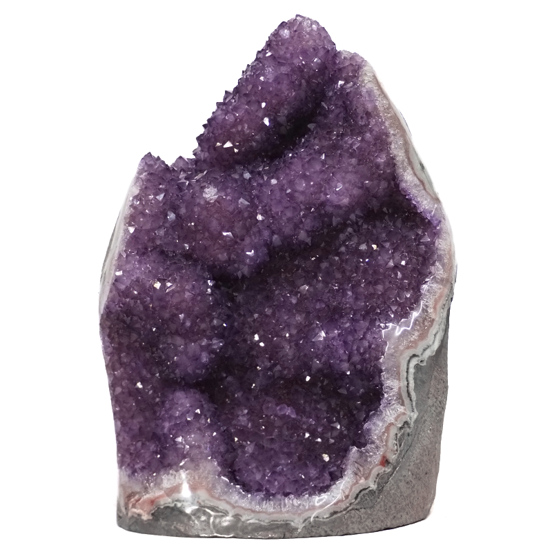 5.7kg Amethyst Polished Crystal Geode Specimen DS2393 3 Amethyst Polished Crystal Geode Specimen DS2393 | Himalayan Salt Factory
