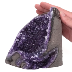 2.54kg Amethyst Polished Crystal Geode Specimen DS2400 5 Amethyst Polished Crystal Geode Specimen DS2400 | Himalayan Salt Factory