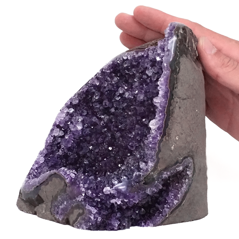 2.54kg Amethyst Polished Crystal Geode Specimen DS2400 4 Amethyst Polished Crystal Geode Specimen DS2400 | Himalayan Salt Factory