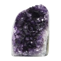 Uruguayan Amethyst Polished Crystal Geode Specimen DS2377 | Himalayan Salt Factory