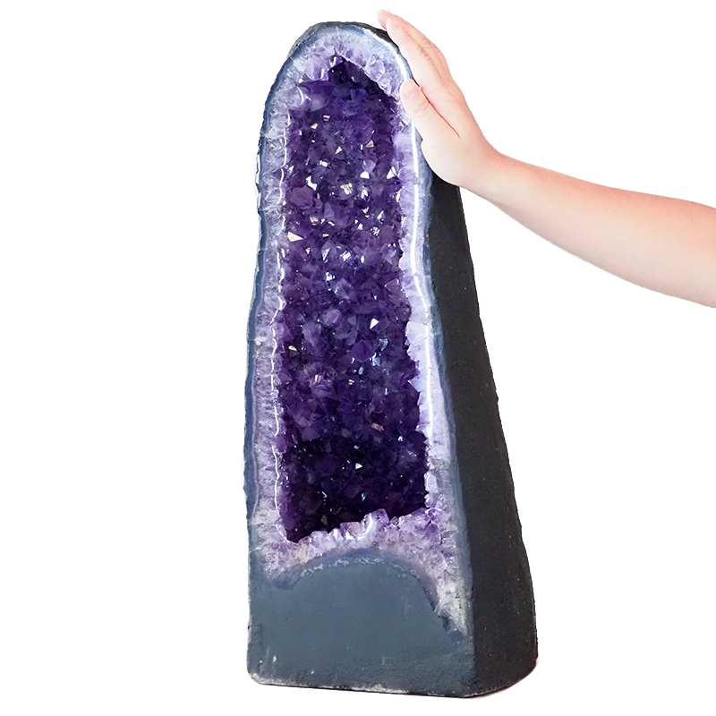 24.35kg Amethyst Cathedral Geode - A Grade DS2473 4 Amethyst Cathedral Geode - A Grade DS2473 | Himalayan Salt Factory