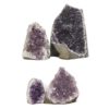 2.76kg Amethyst Crystal Geode Specimen Set 4 Pieces DR484 1 Amethyst Crystal Geode Specimen Set 4 Pieces DR484 | Himalayan Salt Factory