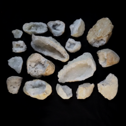 Natural-Calcite-Geode-Druze-Pieces-Parcel-DK971 | Himalayan Salt Factory