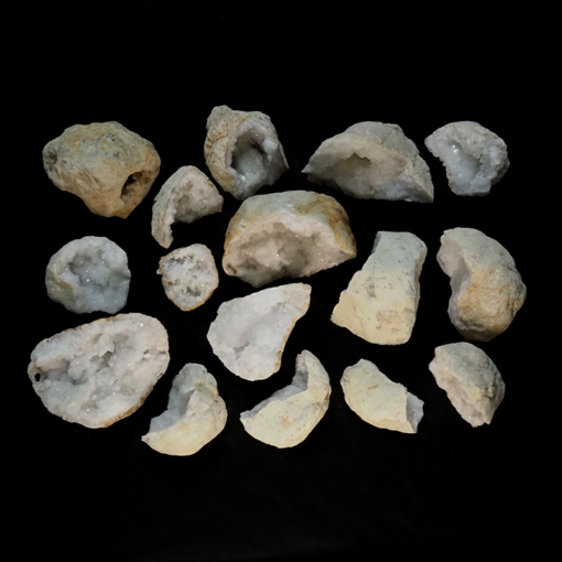Natural-Calcite-Geode-Druze-Pieces-Parcel-DK980 | Himalayan Salt Factory