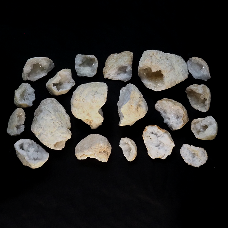 5kg Natural Calcite Geode Druze Pieces Parcel DK981 3 Natural-Calcite-Geode-Druze-Pieces-Parcel-DK981 | Himalayan Salt Factory