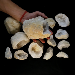 5kg Natural Calcite Geode Druze Pieces Parcel DK982 5 Natural-Calcite-Geode-Druze-Pieces-Parcel-DK982 | Himalayan Salt Factory