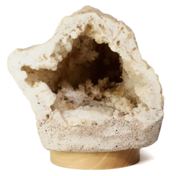 Natural-Calcite-Geode-Lamp-with-Large-LED-Light-Base-DS2520 | Himalayan Salt Factory