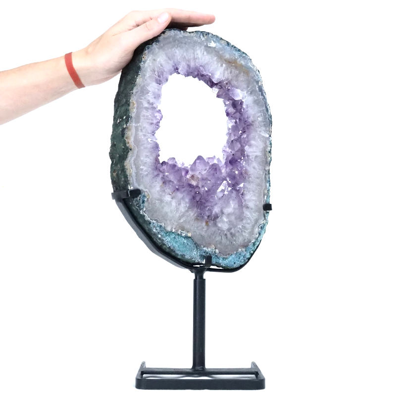 3.37kg Natural Amethyst Ring Slice on Stand DS2551 4 Natural-Amethyst-Ring-Slice-on-Stand-DS2551 | Himalayan Salt Factory