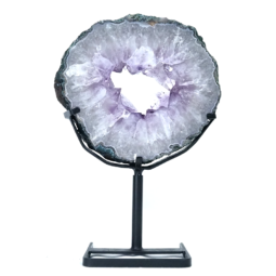 Natural-Amethyst-Ring-Slice-on-Stand-DS2552 | Himalayan Salt Factory