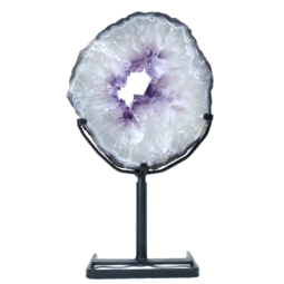 Natural-Amethyst-Ring-Slice-on-Stand-DS2553 | Himalayan Salt Factory