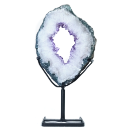 Natural-Amethyst-Ring-Slice-on-Stand-DS2554 | Himalayan Salt Factory