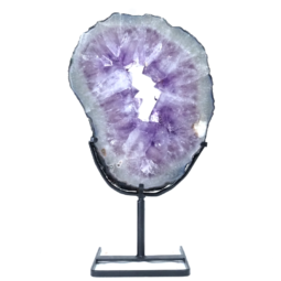 Natural-Amethyst-Ring-Slice-on-Stand-DS2558 | Himalayan Salt Factory