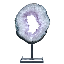 Natural-Amethyst-Ring-Slice-on-Stand-DS2564 | Himalayan Salt Factory