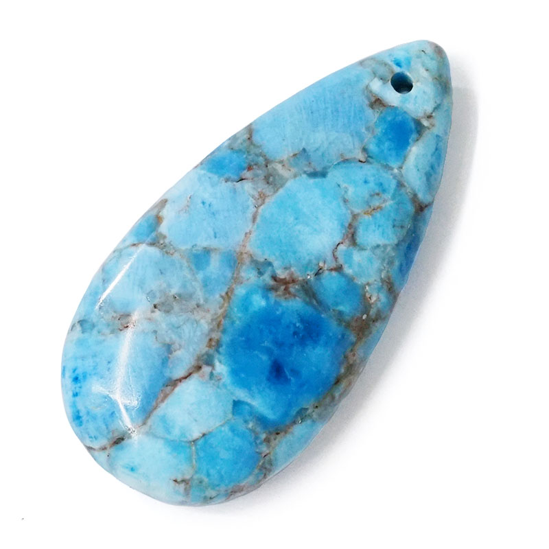 Natural Blue Apatite Crystal Pendant Stone 3 Natural Blue Apatite Crystal Stone Pendant | Himalayan Salt Factory